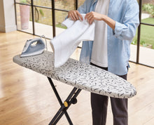 Load image into Gallery viewer, Glide Plus Easy-Store Ironing Board with Advanced Cover (130cm) - Ecru Scatter