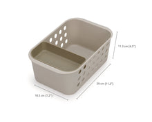 Load image into Gallery viewer, EasyStore™ Ecru Bathroom Storage Basket