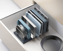 Load image into Gallery viewer, DrawerStore™ Baking Tray Organiser Grey