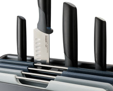 Load image into Gallery viewer, Folio™ Plus 8-piece Knife & Chopping Board Set - Graphite