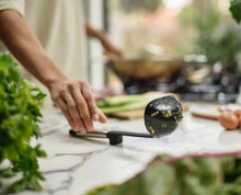 Load image into Gallery viewer, Elevate™ Fusion 5-piece Stainless-steel Utensil Set with Compact Stand