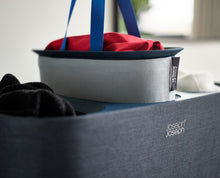 Load image into Gallery viewer, Tota Trio 90L Laundry Separation Basket - Carbon Black