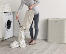 Load image into Gallery viewer, Tota Trio 90L Laundry Separation Basket - Ecru