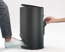 Load image into Gallery viewer, Arc™ 10L Easy-Push Pedal Bin Matt Black