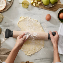 Load image into Gallery viewer, Baking Bundle (Nest™ 9 Plus Bowl Set- Multicoloured + Grip-Pin™ Ergonomic Rolling Pin - Grey)