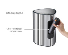 Load image into Gallery viewer, EasyStore™ Luxe Stainless-Steel Pedal Bin 5L
