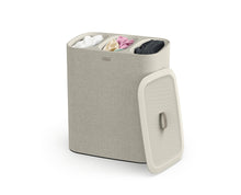 Load image into Gallery viewer, Tota Trio 90L Laundry Separation Basket - Ecru