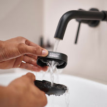 Load image into Gallery viewer, Slim™ Compact Matt Black Soap Dish