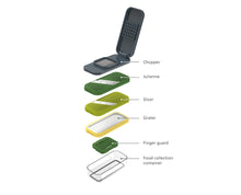 Load image into Gallery viewer, Multi-Prep™ Compact Multicolour 4-Piece Grater & Slicer
