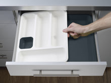 Load image into Gallery viewer, DrawerStore™ Expandable Cutlery Tray - Grey/ Dark Grey