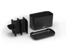 Load image into Gallery viewer, EasyStore™ Matt Black Toothbrush Holder Large