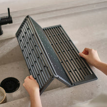 Load image into Gallery viewer, Platform Folding Sink Drainer Grey