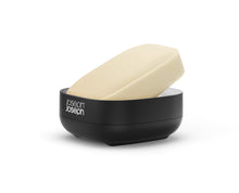 Load image into Gallery viewer, Slim™ Compact Matt Black Soap Dish