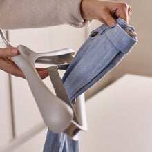 Load image into Gallery viewer, Orderly™ Set of 2 Suit & Coat Hangers Ecru