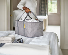 Load image into Gallery viewer, Hold-All™ Collapsible 35L Laundry Basket Grey