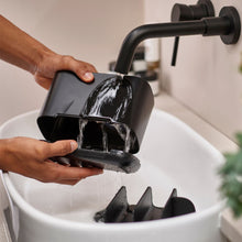 Load image into Gallery viewer, EasyStore™ Matt Black Toothbrush Holder Large