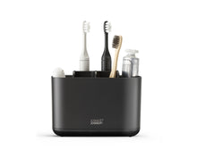 Load image into Gallery viewer, EasyStore™ Matt Black Toothbrush Holder Large