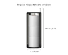 Load image into Gallery viewer, Easystore™ Luxe Stainless-Steel Concealed Toilet Roll Holder