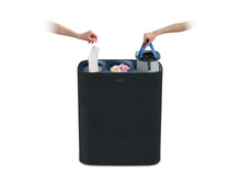 Load image into Gallery viewer, Tota Trio 90L Laundry Separation Basket - Carbon Black