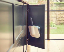 Load image into Gallery viewer, CleanStore Wall-Mounted Dustpan & Brush - Blue