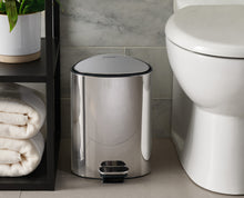 Load image into Gallery viewer, EasyStore™ Luxe Stainless-Steel Pedal Bin 5L