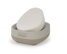 Load image into Gallery viewer, Slim™ Compact Matt Ecru Soap Dish