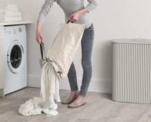 Load image into Gallery viewer, Tota Luxe 90L Ecru Laundry Separation Basket