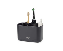 Load image into Gallery viewer, EasyStore™ Matt Black Toothbrush Holder Large