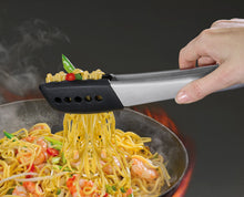 Load image into Gallery viewer, Elevate™ Fusion 3-Piece Stainless-steel Utensil Set with Compact Stand