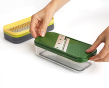 Load image into Gallery viewer, Multi-Prep™ Compact Multicolour 4-Piece Grater & Slicer