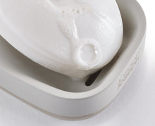 Load image into Gallery viewer, Slim™ Compact Matt Ecru Soap Dish