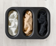 Load image into Gallery viewer, Tota Trio Luxe 90L Laundry Basket Black