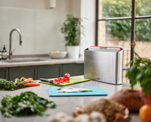 Load image into Gallery viewer, Folio™ Icon Steel 4-Piece Multicolour Chopping Board Set