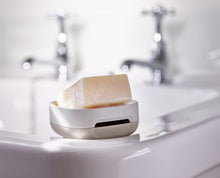 Load image into Gallery viewer, Slim™ Compact Matt Ecru Soap Dish