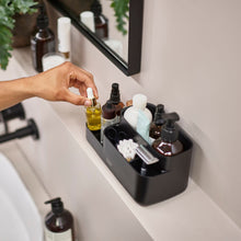 Load image into Gallery viewer, EasyStore™ Matt Black Bathroom Storage Caddy