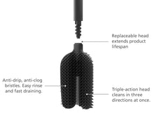 Load image into Gallery viewer, Flex™ 360 Toilet Brush Matt Black