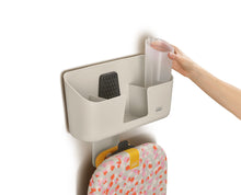 Load image into Gallery viewer, IronHub™ Wall-Mounted Iron Storage Caddy Ecru