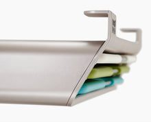 Load image into Gallery viewer, Folio™ Slim 3-Piece Under-Shelf Multicolour Chopping Board Set Large