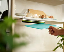 Load image into Gallery viewer, Folio™ Slim 3-Piece Under-Shelf Multicolour Chopping Board Set Large