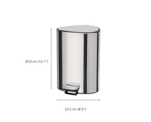 Load image into Gallery viewer, EasyStore™ Luxe Stainless-Steel Pedal Bin 5L