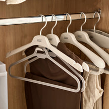 Load image into Gallery viewer, Orderly™ Set of 2 Long Garment Hangers Ecru