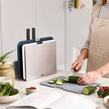 Load image into Gallery viewer, Nest™ Boards Plus 6-piece Knife & Chopping Board Set