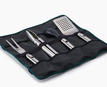 Load image into Gallery viewer, GrillOut™ 4-Piece Stainless-Steel BBQ Utensil Set with Storage Case