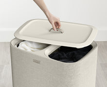 Load image into Gallery viewer, Tota 90L Laundry Separation Basket - Ecru