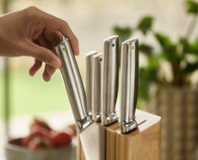 Load image into Gallery viewer, Elevate™ Steel Knives Bamboo 5-Piece Set