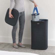 Load image into Gallery viewer, Tota 60L Laundry Separation Basket - Carbon Black