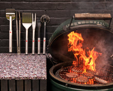 Load image into Gallery viewer, GrillOut™ 4-Piece Stainless-Steel BBQ Utensil Set with Storage Case