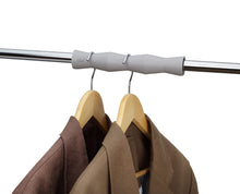 Load image into Gallery viewer, Orderly™ Set of 2 Clothes Rail Spacer Large Grey