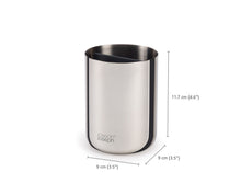 Load image into Gallery viewer, EasyStore™ Luxe Stainless-Steel Toothbrush Caddy