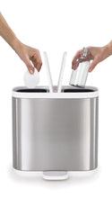Load image into Gallery viewer, Split™ 6L Stainless-Steel Waste & Recycling Bin